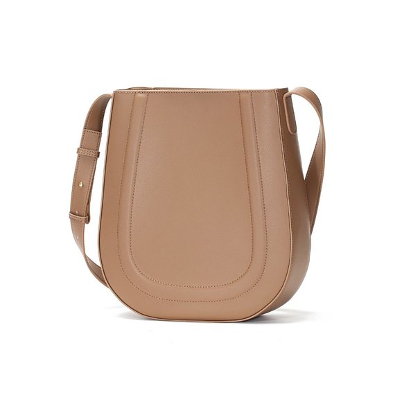 Cowhide hand bag for women one shoulder slant bag